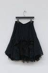 marc le bihan silk tulle floral skirt collection france MLB-2596-E21-HEI 2596-E21 BLACK 2597-E21